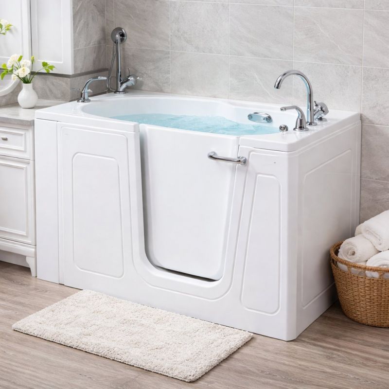 Walk In Tub Installation detail